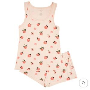 Kyte Baby Women’s Tank Set in Peach size small